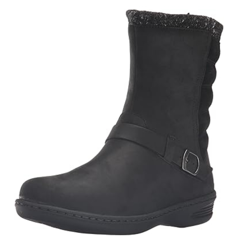 Teva Nopal Mid Calf‎ Waterproof Snow Boot, Black, Size 7.5, Durable, Zip